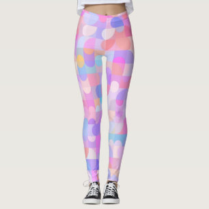 Leggings Motif bohème multicolore