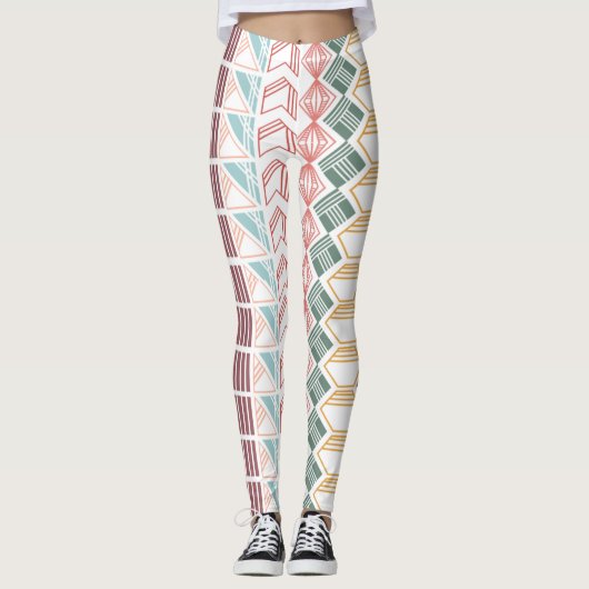 Leggings Motif Boho (Devant)