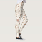 Leggings Motif botanique céleste (1) (Droite)