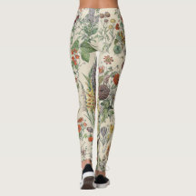 Motif botanique vintage