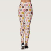 Leggings Motif Boutique de boulangerie Donut (Dos)