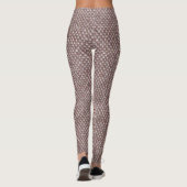 Leggings Motif Brown Herringbone (Dos)
