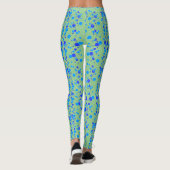 Leggings Motif bulle C01.blue LGreen BG (Dos)