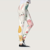 Leggings Motif Bunny de Pâques (Droite)