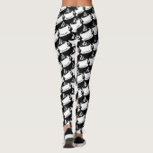 Leggings Motif café (Dos)