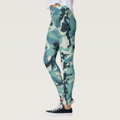 Leggings Motif Camo d'hiver (Gauche)