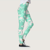 Leggings Motif Camo numérique à la menthe (Droite)