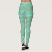 Leggings Motif Camo numérique Minty (Dos)