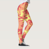 Leggings Motif Camo numérique Sunshine (Droite)