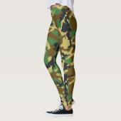 Leggings Motif Camo Woodland (Gauche)