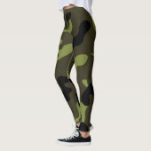 Leggings Motif camouflage militaire (Gauche)