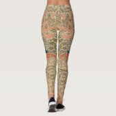 Leggings Motif célèbre des oiseaux de William morris (Dos)