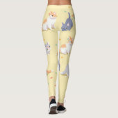 Leggings Motif Chat Mignon (Dos)