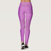 Leggings Motif Checker 02 rose (Dos)