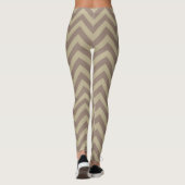 Leggings Motif Chevron Automne (Dos)