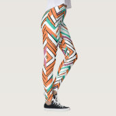Leggings Motif Chevron couleur gras Herringbone (Droite)
