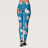 Leggings Motif chien mignon (Dos)