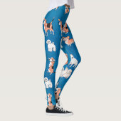 Leggings Motif chien mignon (Droite)