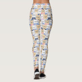 Leggings Motif chien mou (Dos)