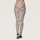 Leggings Motif chien mou (Dos)