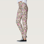 Leggings Motif chien mou (Gauche)