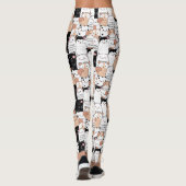 Leggings Motif chien mou (Dos)