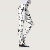 Leggings Motif chrétien (Droite)