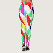 Leggings Motif chromatique coloré (Dos)
