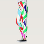 Leggings Motif chromatique coloré (Gauche)