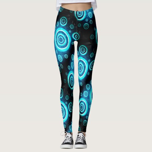 Leggings Motif circulaire (Devant)