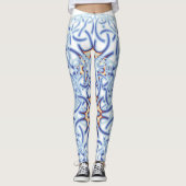 Leggings Motif circulaire celtique en couleurs pastel (Devant)