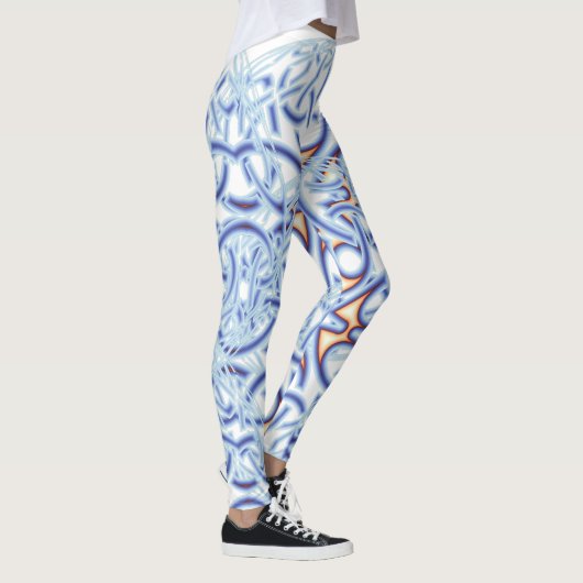 Leggings Motif circulaire celtique en couleurs pastel (Droite)