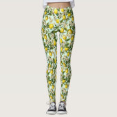 Leggings Motif Citrons (Devant)