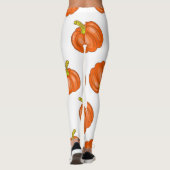 Leggings motif citrouille (Dos)