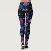 Leggings Motif Citrouille Éffrayant d'Halloween arrière - p (Dos)