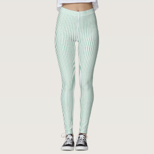 Leggings Motif classique de rayures verticales sans couture