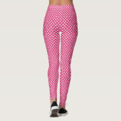 Leggings Motif Coeurs roses mignons (Dos)