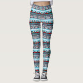 Leggings Motif coloré (Devant)