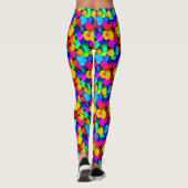 Leggings Motif coloré (Dos)