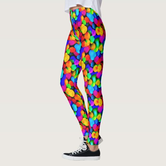 Leggings Motif coloré (Gauche)