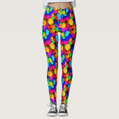 Leggings Motif coloré (Devant)