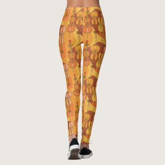 Leggings Motif Coloré (Dos)