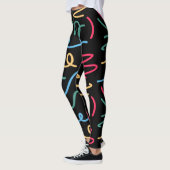 Leggings Motif coloré (Gauche)