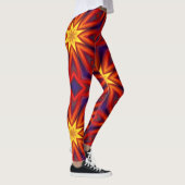 Leggings Motif coloré abstrait (Droite)