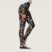 Leggings Motif Coloré Automne & Symboles (Droite)