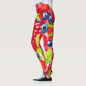 Leggings Motif coloré Berry (Gauche)