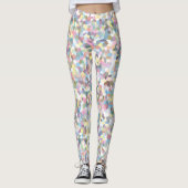 Leggings Motif Coloré Cristal (Devant)