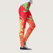 Leggings Motif coloré d'aquarelle (Droite)