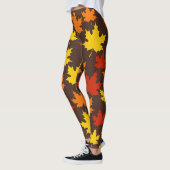 Leggings Motif coloré de l'automne (Gauche)