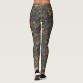 Leggings Motif coloré de tapis Floral (Dos)